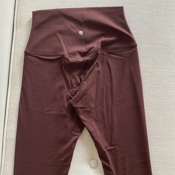 CRZ Yoga High Rise Butterluxe Leggings Taupe Brown Crop 25” XS - Picture 7 of 12